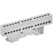 Шина L "фаза" изол. на универс. держ. 6х9-16-Ср TEKFOR IEK TF-NN10-16-KL-K03