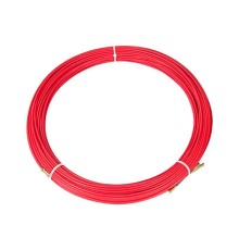 Протяжка кабельная (мини УЗК в бухте) 50м стеклопруток d3.5мм красн. Rexant 47-1050