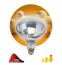 Излучатель тепловой (лампа инфракрасная) ИКЗ 220-250 R127 250Вт E27 IP20 Эра Б0042991