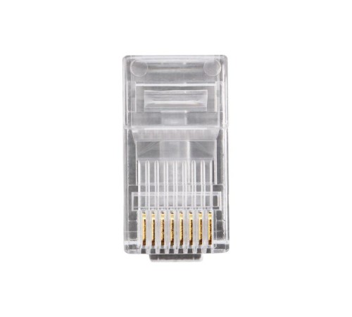 Джек компьютерный RJ45 (8P8C) кат.5E (уп.100шт) Rexant 05-1021 Джек компьютерный RJ45 (8P8C) кат.5E (уп.100шт) Rexant 05-1021