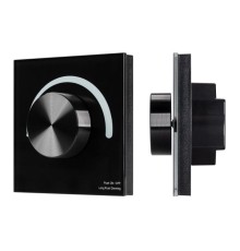 Панель SMART-P1-DIM-G-IN Black (3В Rotary 2.4G) (IP20 пластик) Arlight 033753