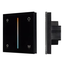 Панель SMART-P21-MIX-G-IN Black (12-24В 4х3А Sens 2.4G) (IP20 пластик) Arlight 033765