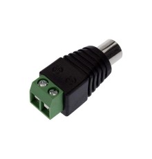 Разъем гнездо RCA с клеммной колодкой (блистер) Rexant 14-0414